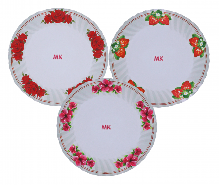 จานกระดาษ9นิ้ว ตราBig MK