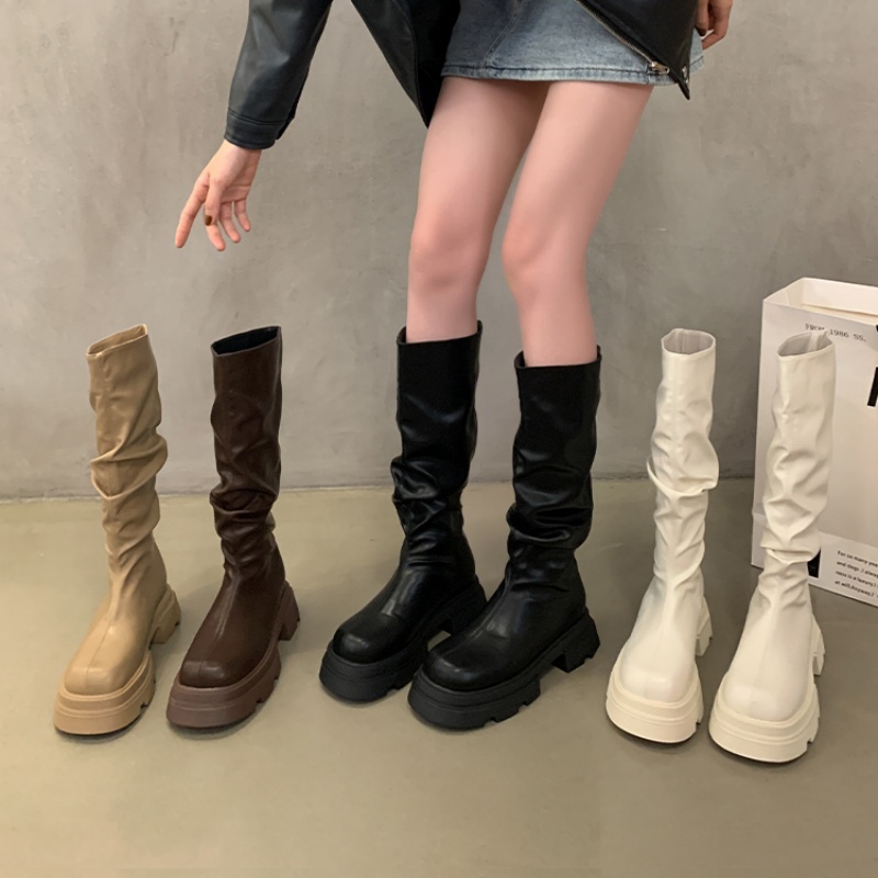 รองเท้าบูทแฟชั่นหญิง มีขนาดให้สั่งซื้อ 35 36 37 38 39 40 แจ้งขนาดในช่องหมายเหตุ