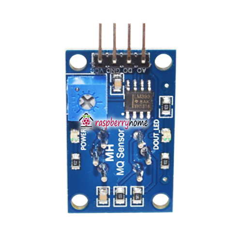 โมดูลเซนเซอร์ตรวจจับแก๊ส MQ-6 LPG Gas Sensor Module Liquefied Propane Iso-butane Butane Combustible Gas Detection Sensor