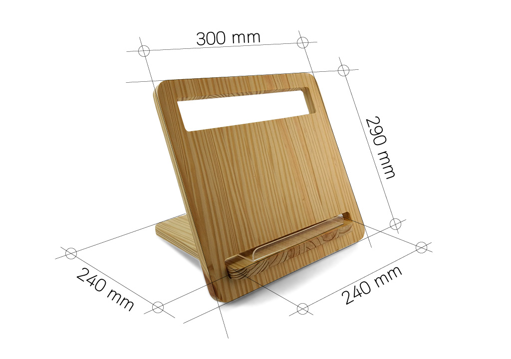 Wood Stand M (208-02)