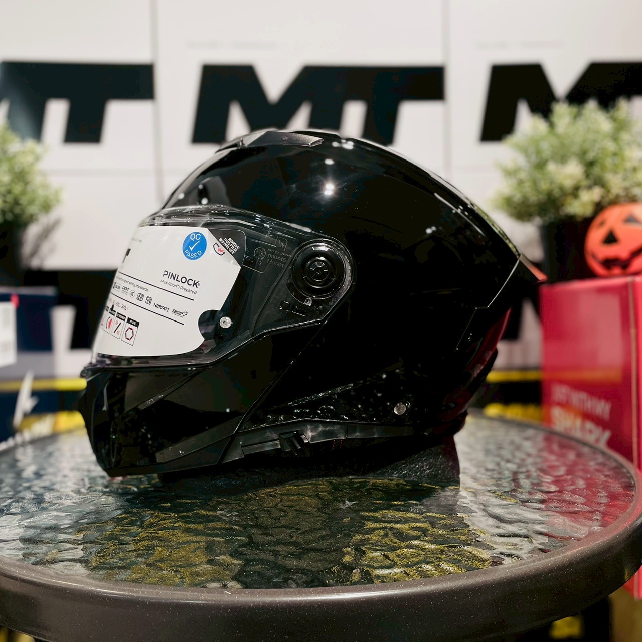 MT HELMETS - ATOM2 sv - Pure Gloss Black