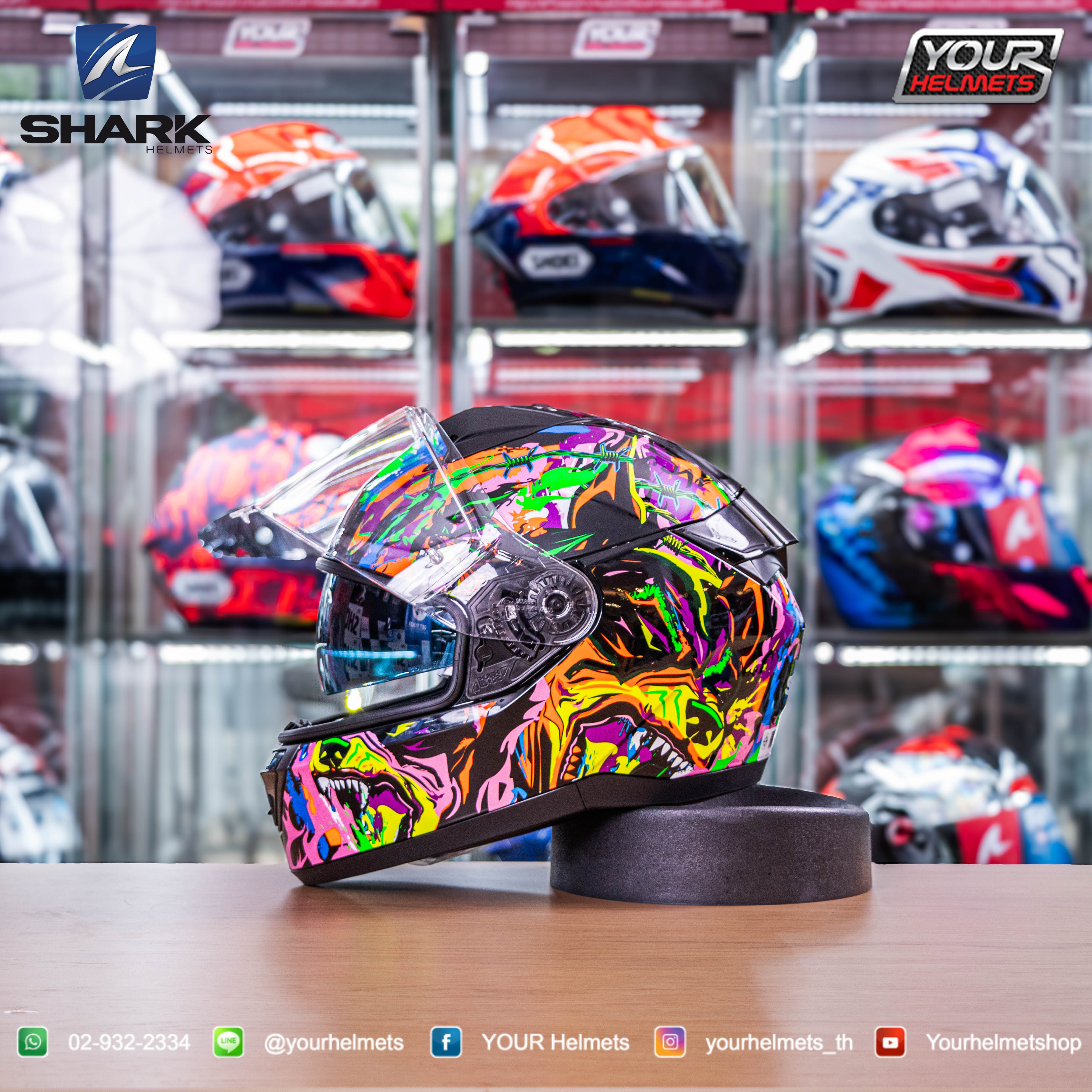 หมวกกันน็อค SHARK HELMETS รุ่น RIDILL 2