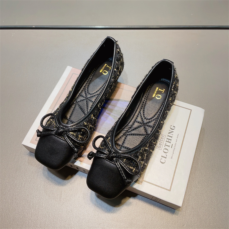 รองเท้าคัทชูผู้หญิงส้นเตี้ย ใส่สบาย มีขนาด35-40