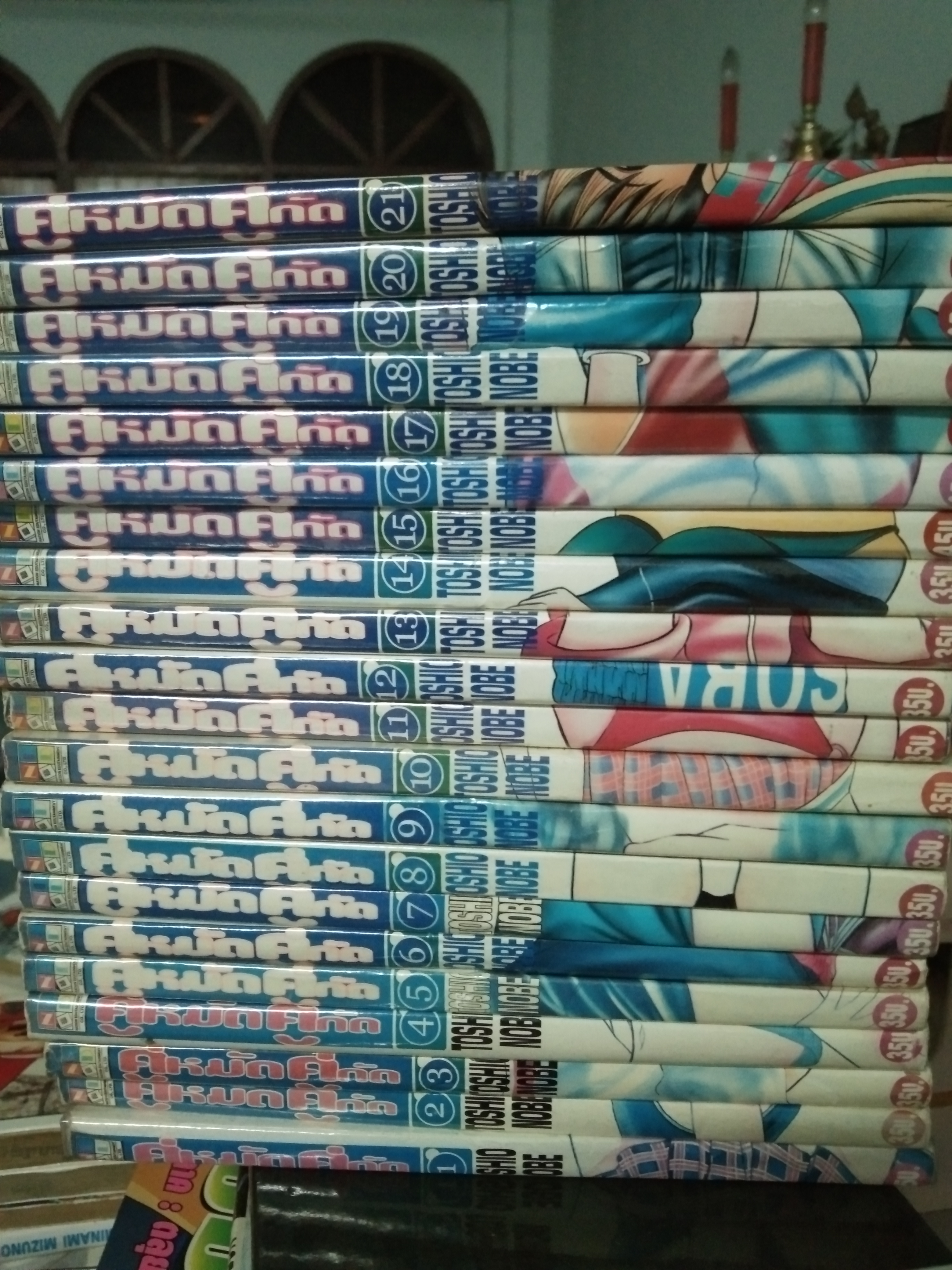 คู่หมัดคู่กัด 1-21 ไม่จบ จบถึงเล่ม22