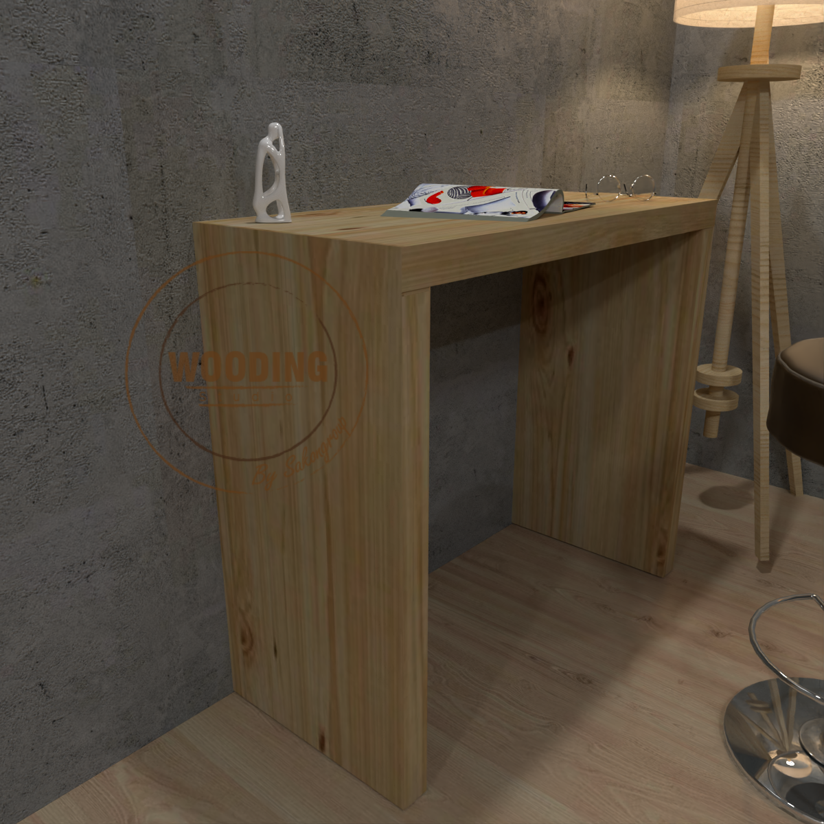 โต๊ะตัวยูคว่ำแบบที่ 1