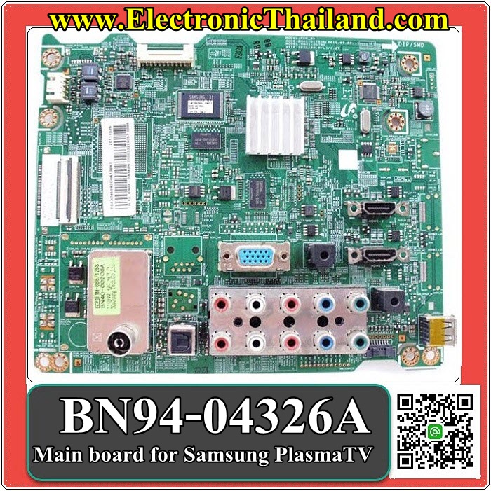 Main board for Samsung PlasmaTV PS43D450A2 BN94-04326A