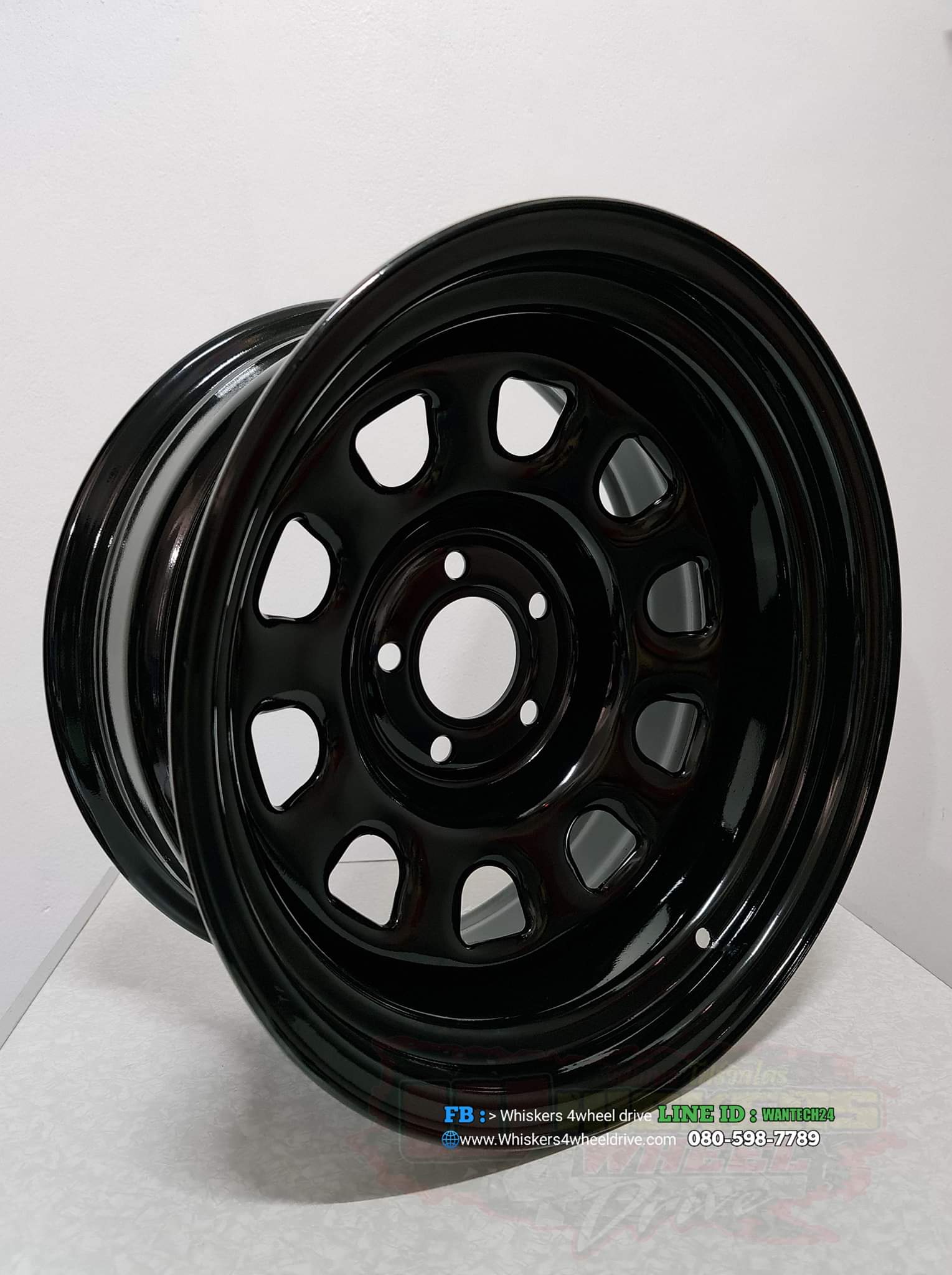 ล้อกระทะ 5รู 114.3 16×8 et-30 #JEEP #Vigoตัวเตี้ย #Mighty #Tritonตัวเตี้ย