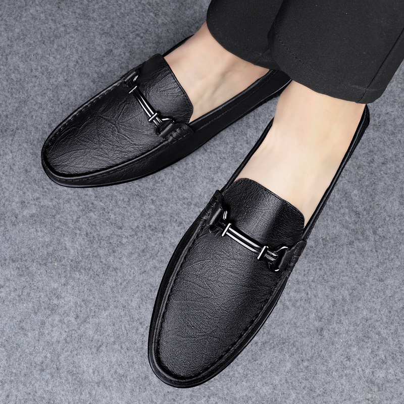 รองเท้าหนังผู้ชาย มีไซส์39-44 รองเท้าโลฟเฟอร์ชาย Slip-On Shoes มีขนาด39-44