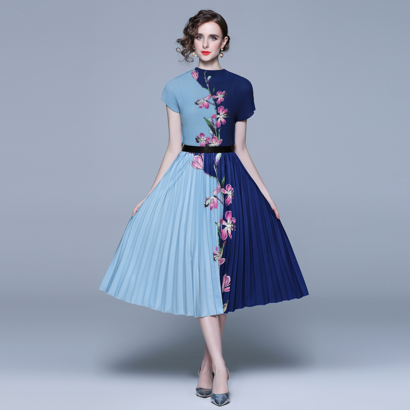 ชุดเดรสยาวสวยๆ ชุดเดรสยาวใส่สบาย ใส่ทำงาน มีขนาดS M L XL 2XL