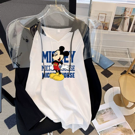 เสื้อยืดแขนยาว มีฮู้ด มีขนาด S M L XL สนใจทักแชท