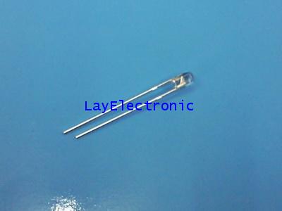 หลอด LED ขนาด 3mm. สีน้ำเงิน