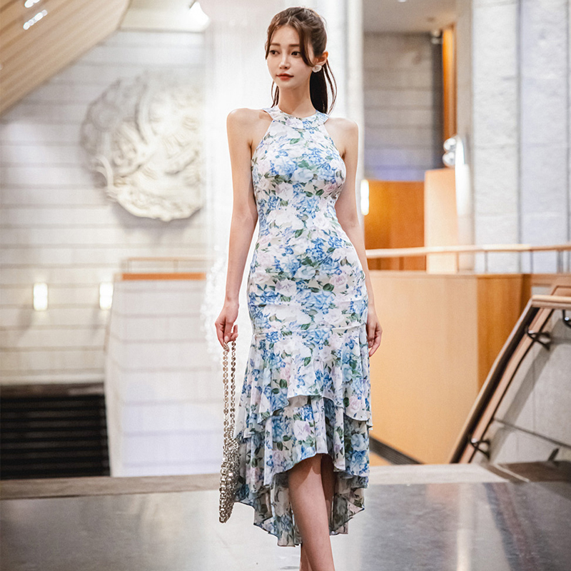 ชุดเดรสยาวสวยๆ ชุดเดรสยาวใส่สบาย ใส่ทำงาน มีขนาดS M L XL 2XL