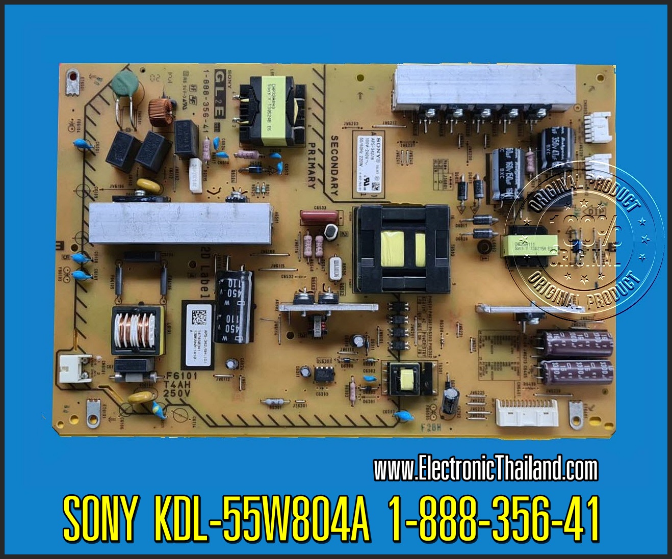 Power Supply SONY KDL-55W804A 1-888-356-41