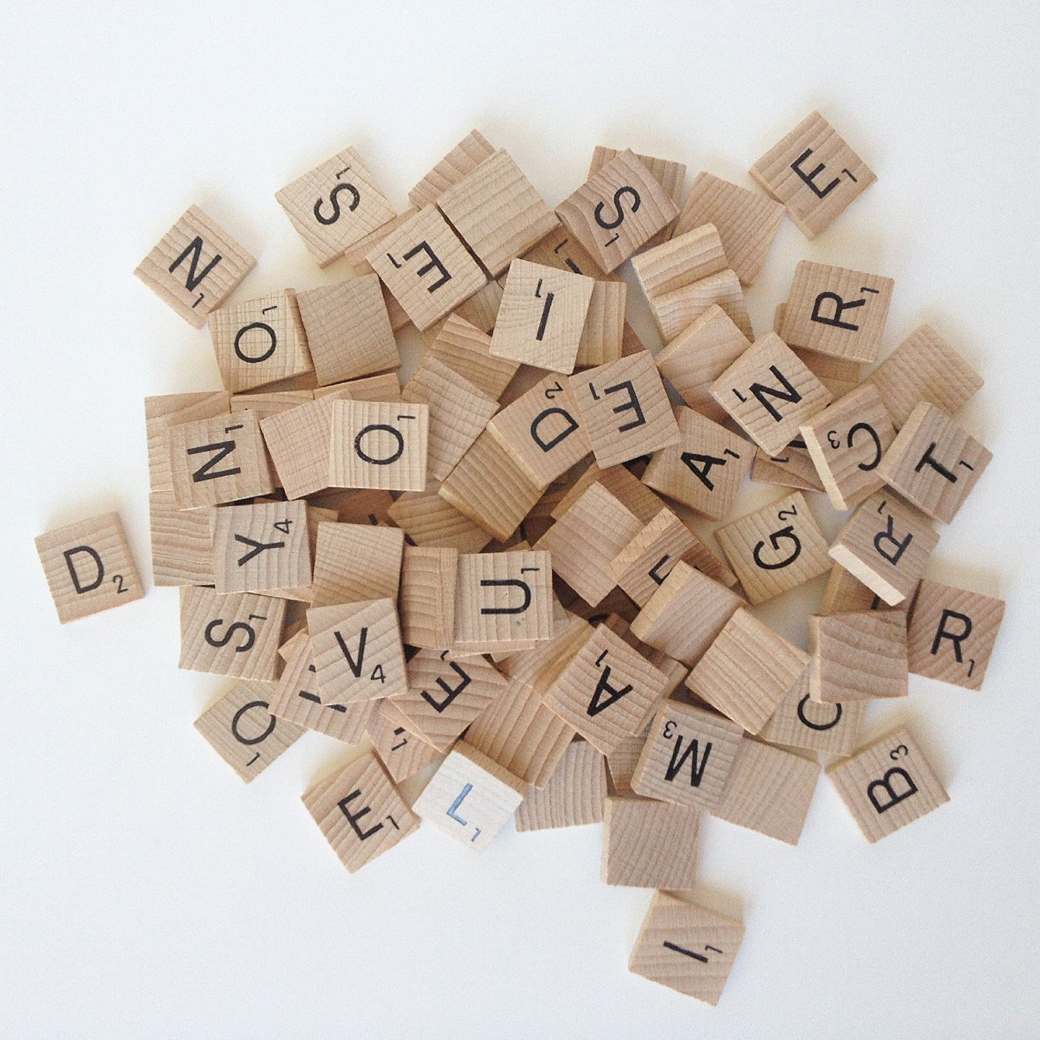 Wooden Scrabble บล๊อคไม้ตัวอักษร ของเล่นพัฒนาสมอง ของเล่นไม้