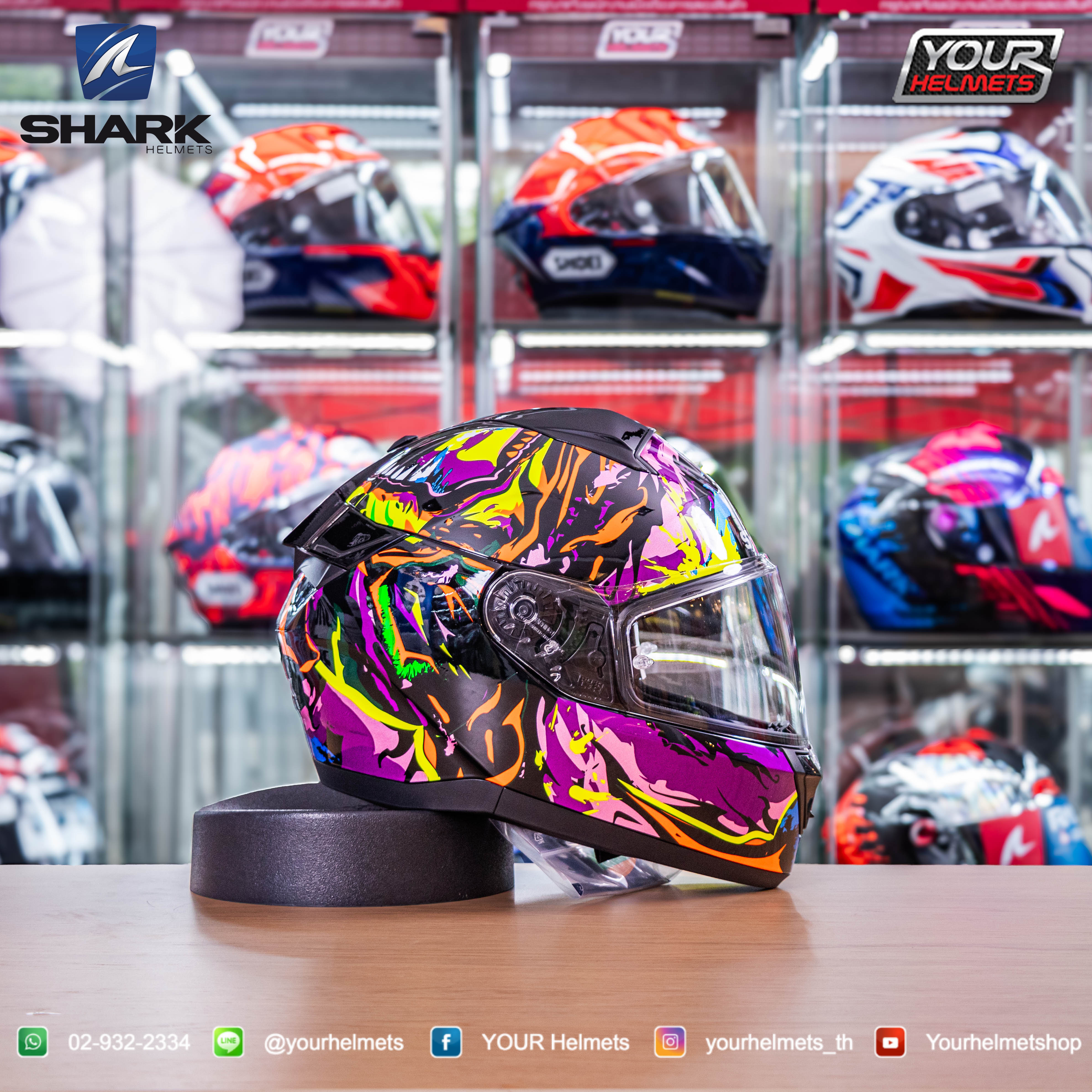หมวกกันน็อค SHARK HELMETS รุ่น RIDILL 2