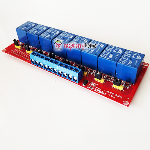8 Channel Relay (10A) 5V Relay 8 ช่อง Module Board for Arduino PIC AVR MCU DSP ARM