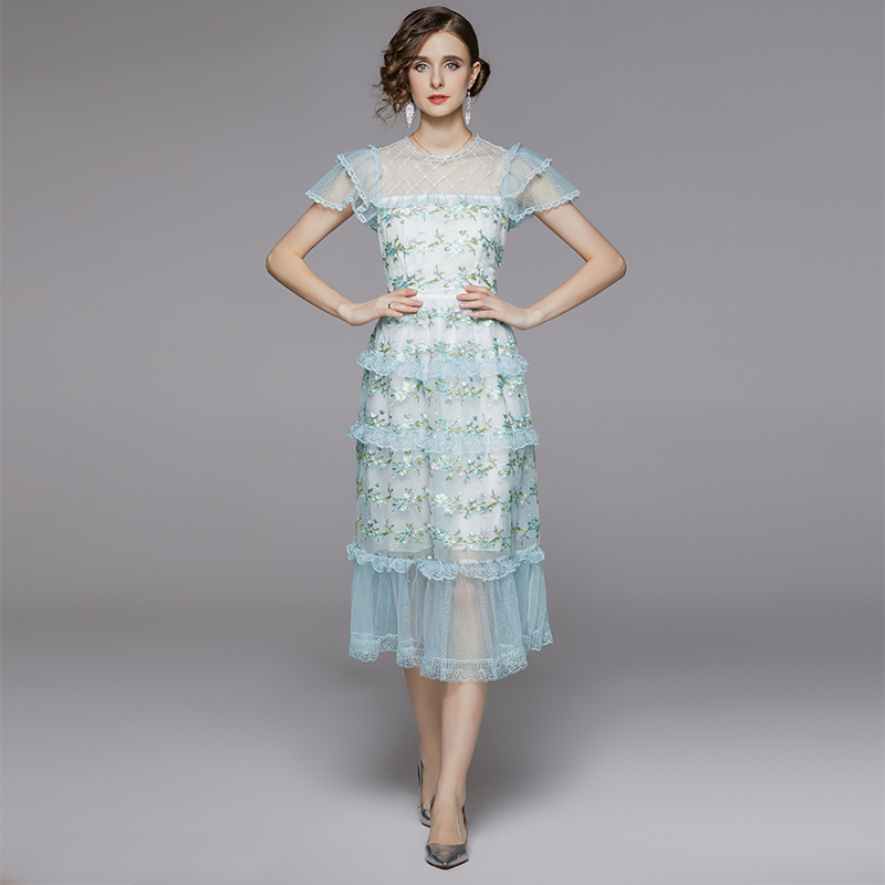 ชุดเดรสยาวสวยๆ ชุดเดรสยาวใส่สบาย ใส่ทำงาน มีขนาดS M L XL 2XL