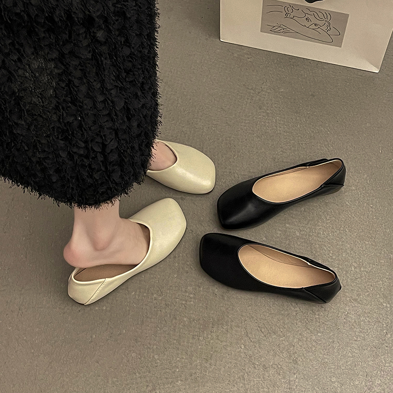 รองเท้าคัทชูผู้หญิงส้นเตี้ย ใส่สบาย มีขนาด35-40
