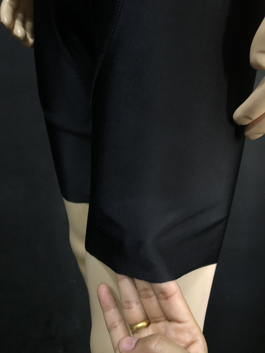 กางเกงปั่นจักรยาน เอี๊ยมขาสั้น เป้าเจล Antibacterial ปลายขาไร้รอยต่อ รอยพับเย็บ