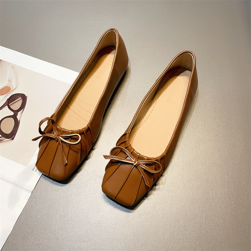 รองเท้าคัทชูผู้หญิงส้นเตี้ย ใส่สบาย มีขนาด35-40