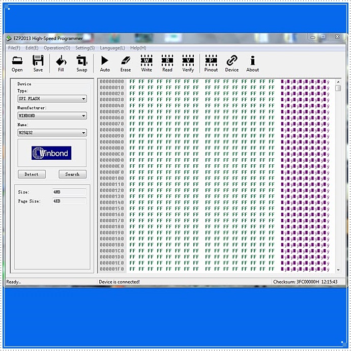 เครื่องแฟลชเฟิร์มแวร์ ไบออส อีพรอม EZP2013 USB High Speed Multilanguage Programmer โปรแกรมแฟลชเมนูภาษาไทย รายแรกในประเทศไทย