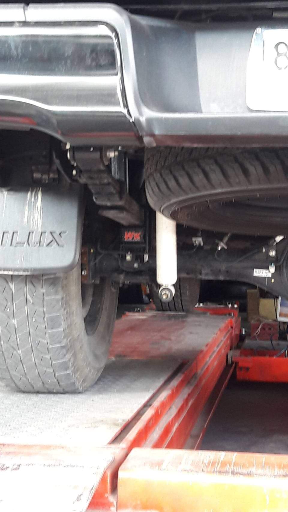 #ก้อนรองเพลาหลังปรับองศา WK #หนา 2.0 นิ้ว