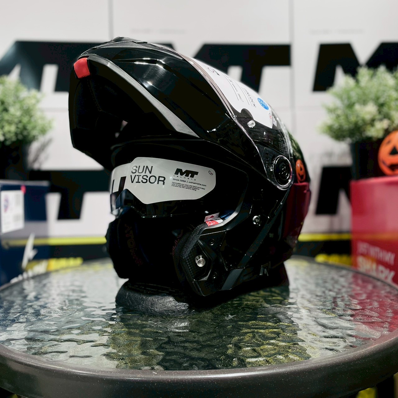 MT HELMETS - ATOM2 sv - Pure Gloss Black