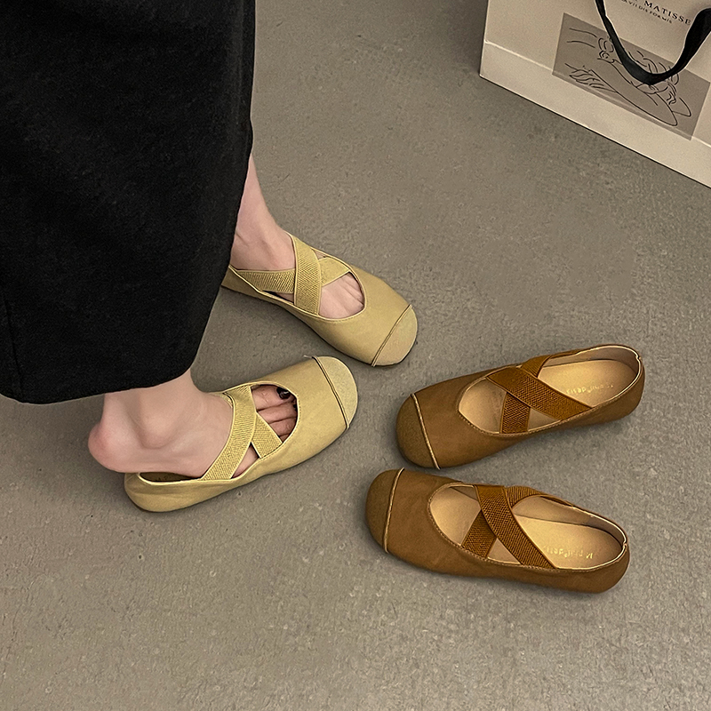 รองเท้าคัทชูผู้หญิงส้นเตี้ย ใส่สบาย มีขนาด35-40