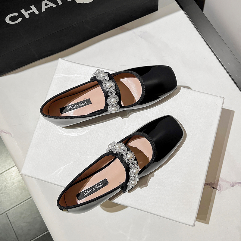 รองเท้าคัทชูผู้หญิงส้นเตี้ย ใส่สบาย มีขนาด35-43