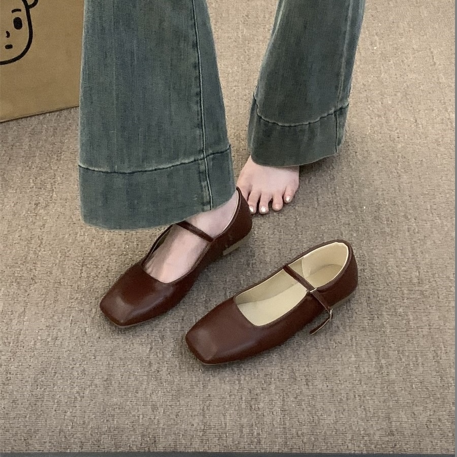 รองเท้าคัทชูผู้หญิงส้นเตี้ย ใส่สบาย มีขนาด35-43