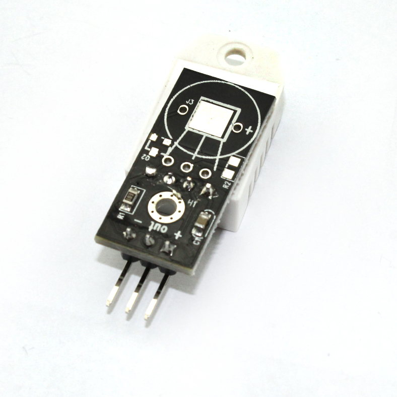 เซนเซอร์วัดอุณหภูมิและความชื้น แม่นยำสูง DHT22 digital temperature and humidity sensor module AM2302 มีตัวต้านทานในตัว พร้อมสายจั้มเปอร์