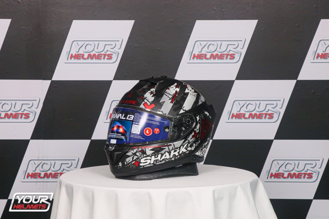 หมวกกันน็อค SHARK HELMETS รุ่น SKWALI 3 HELLCAT MAT (KUR)