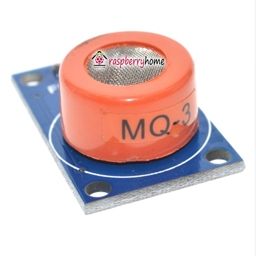 โมดูลเซนเซอร์ตรวจจับแก๊ส MQ-3 Alcohol Ethanol Sensor Module Breathalyser Gas Checker Breath Detector