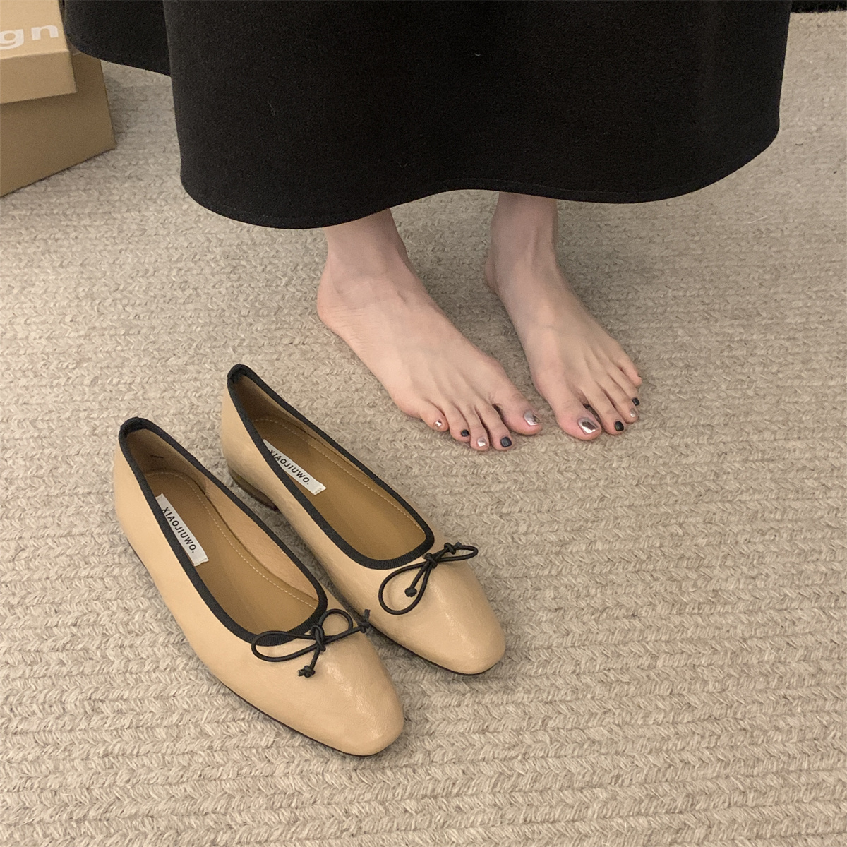 รองเท้าคัทชูผู้หญิงส้นเตี้ย ใส่สบาย มีขนาด35-43