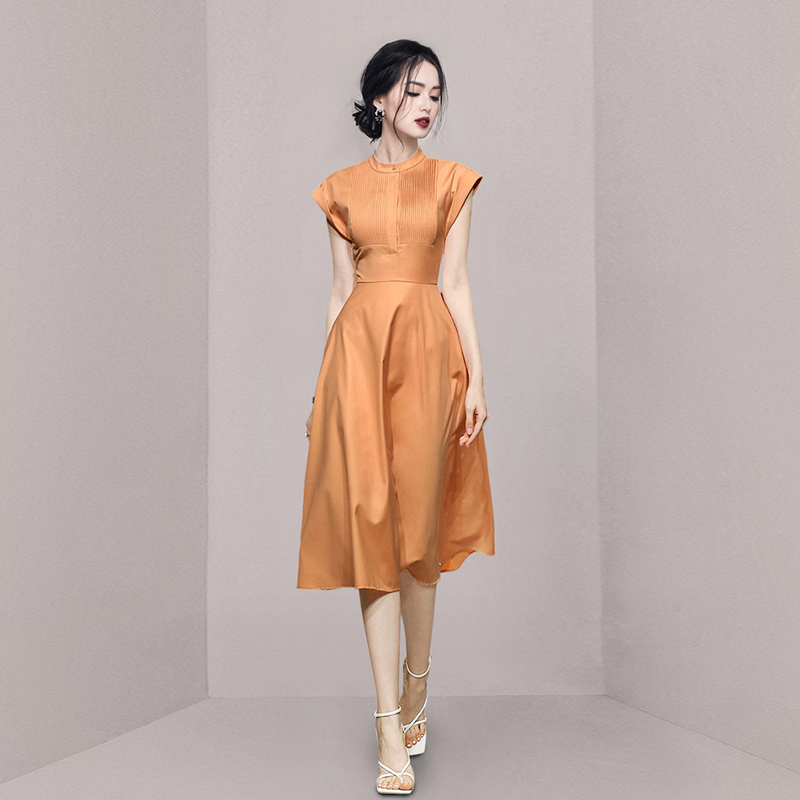 ชุดเดรสยาวสวยๆ สไตล์เกาหลี มีขนาด S M L XL สนใจทักแชท