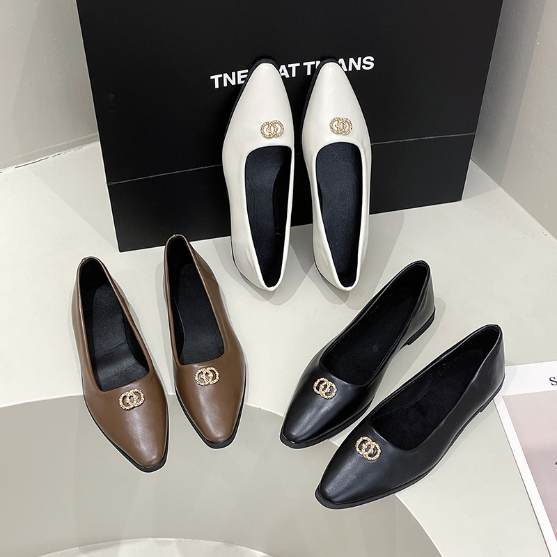 รองเท้าคัทชูผู้หญิงส้นเตี้ย ใส่สบาย มีขนาด35-40
