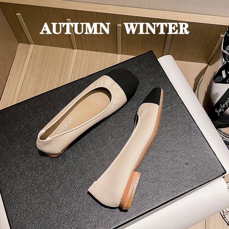 รองเท้าคัทชูผู้หญิงส้นเตี้ย ใส่สบาย มีขนาด35-43