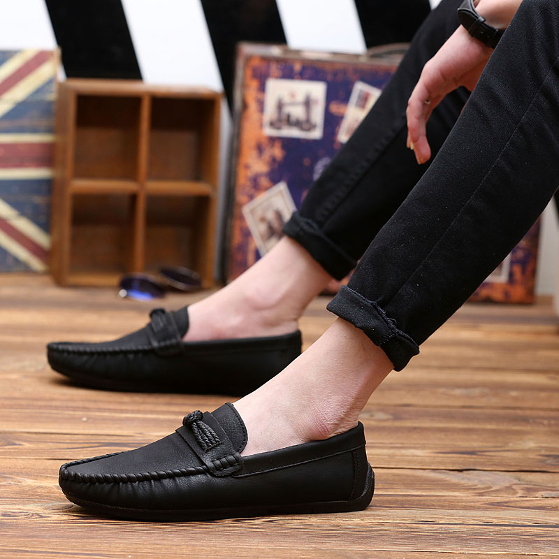 รองเท้าหนังผู้ชาย มีไซส์39-44 รองเท้าโลฟเฟอร์ชาย Slip-On Shoes มีขนาด39-44