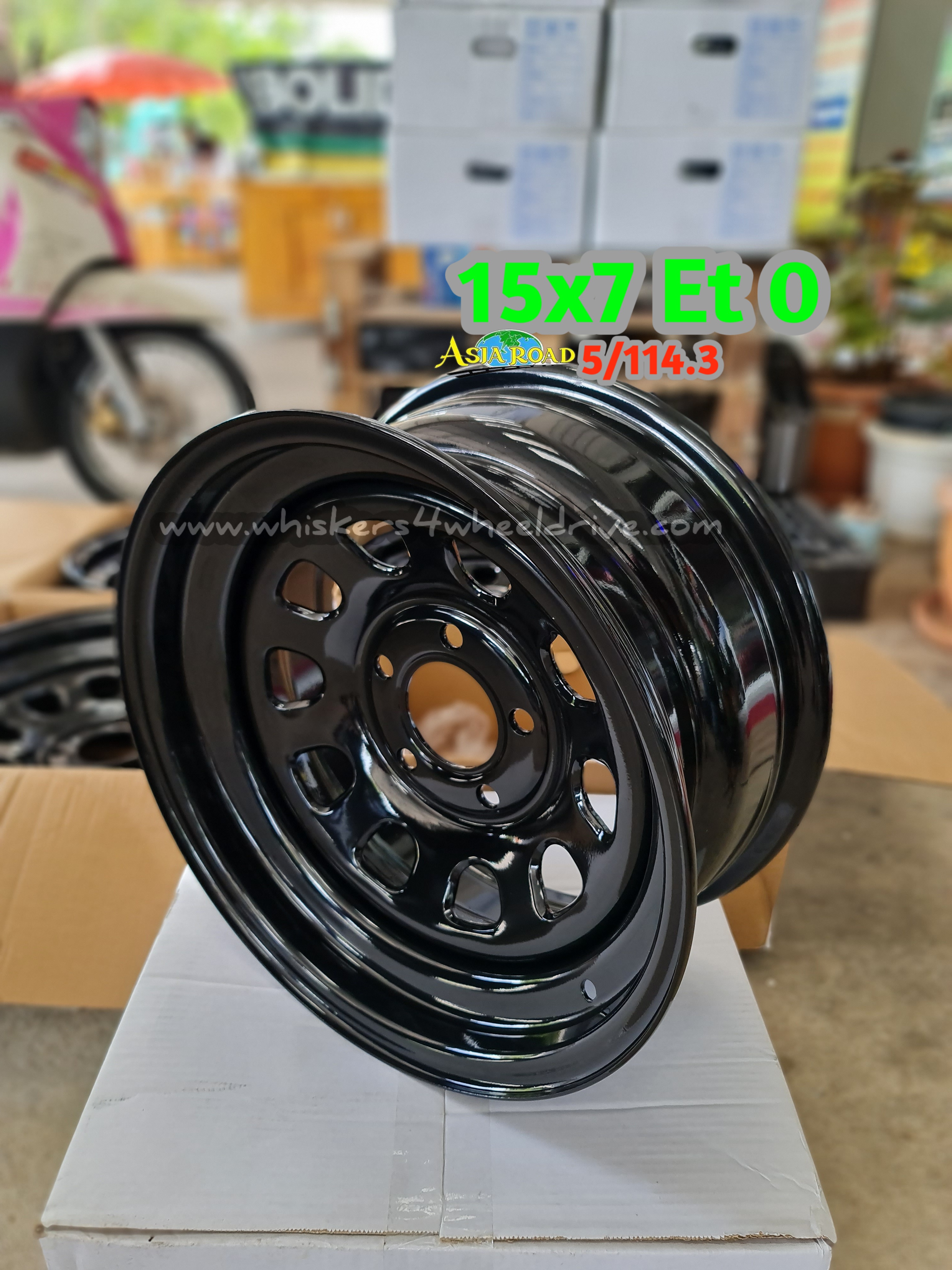 ล้อกระทะ 15×7-0 5รู /114.3