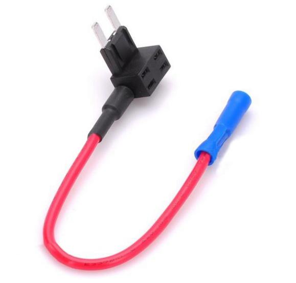 สายแยกฟิวส์รถยนต์ MINI ATM Fuse Tap Adapter Circuit Wire Holder Electronic Device