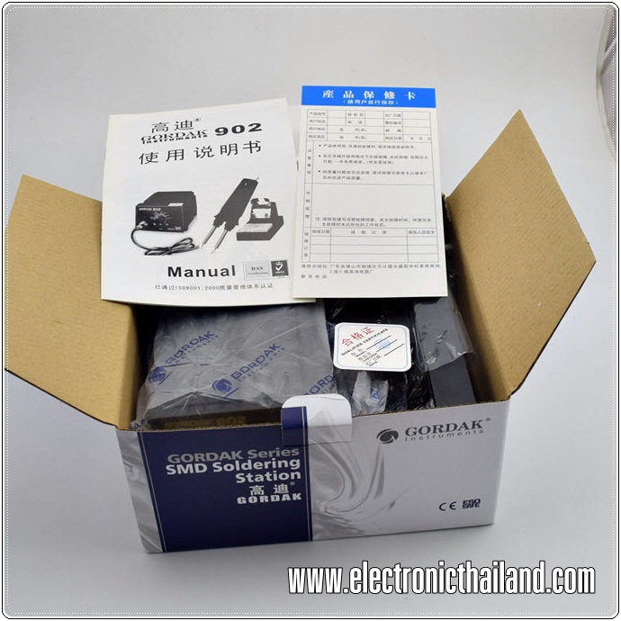 หัวแร้งมหาเทพ 1 แบบปลายคู่ สำหรับงานซ่อม-ถอด-วาง อุปกรณ์ LED SMD