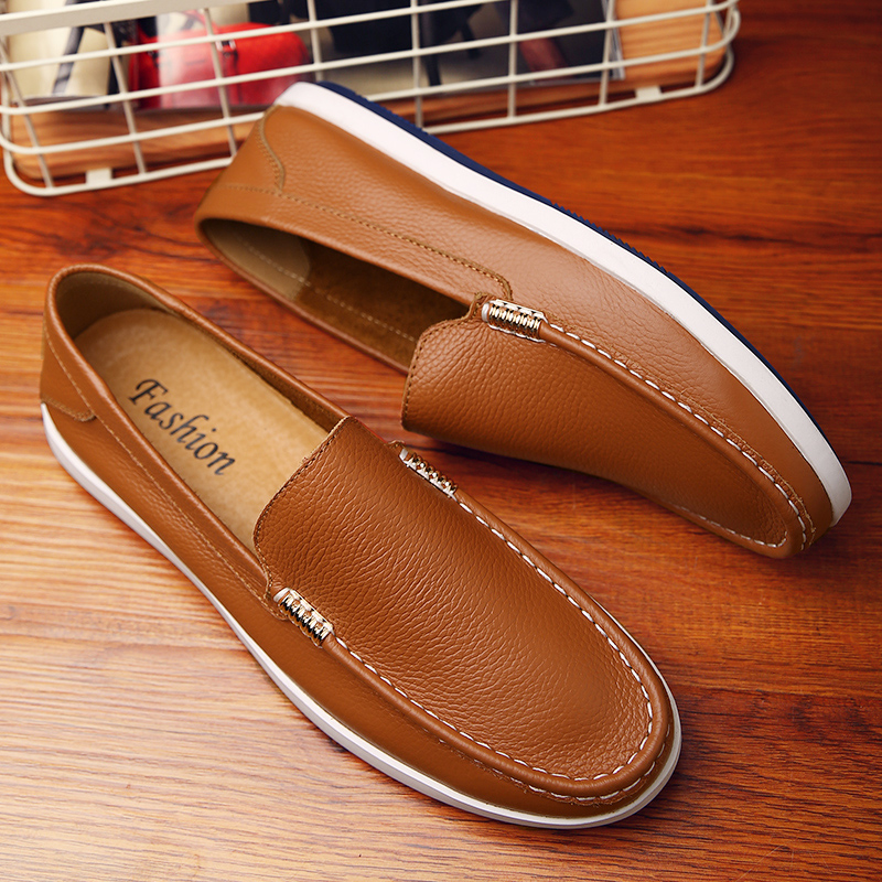 รองเท้าหนังผู้ชาย มีไซส์39-44 รองเท้าโลฟเฟอร์ชาย Slip-On Shoes มีขนาด39-44