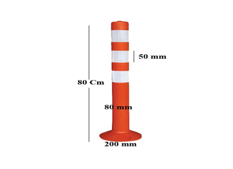 เสายางล้มลุก,เสาจราจรล้มลุก