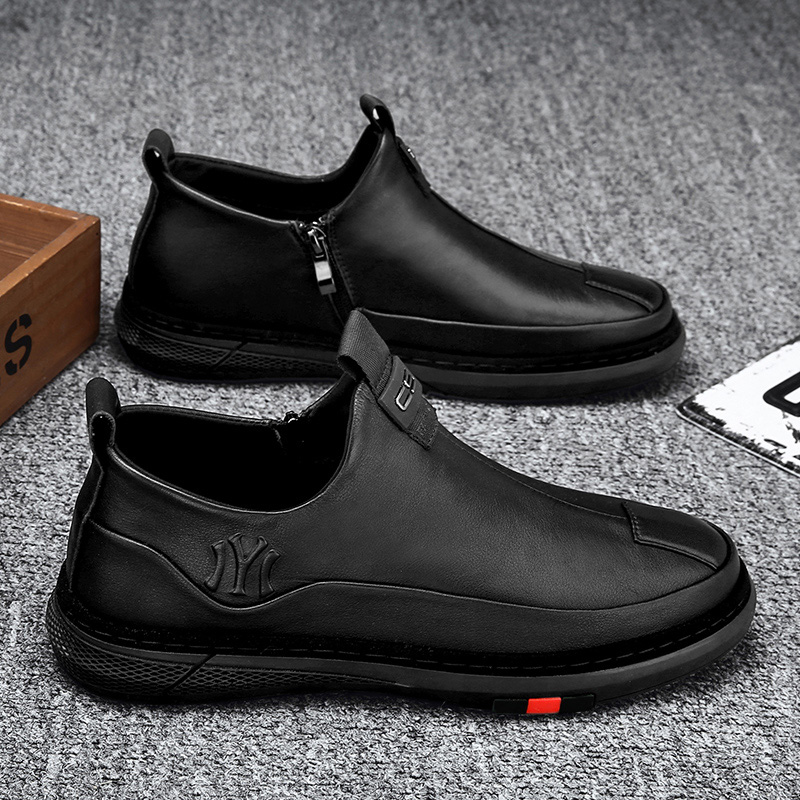 รองเท้าหนังผู้ชาย มีไซส์39-44 รองเท้าโลฟเฟอร์ชาย Slip-On Shoes มีขนาด39-44