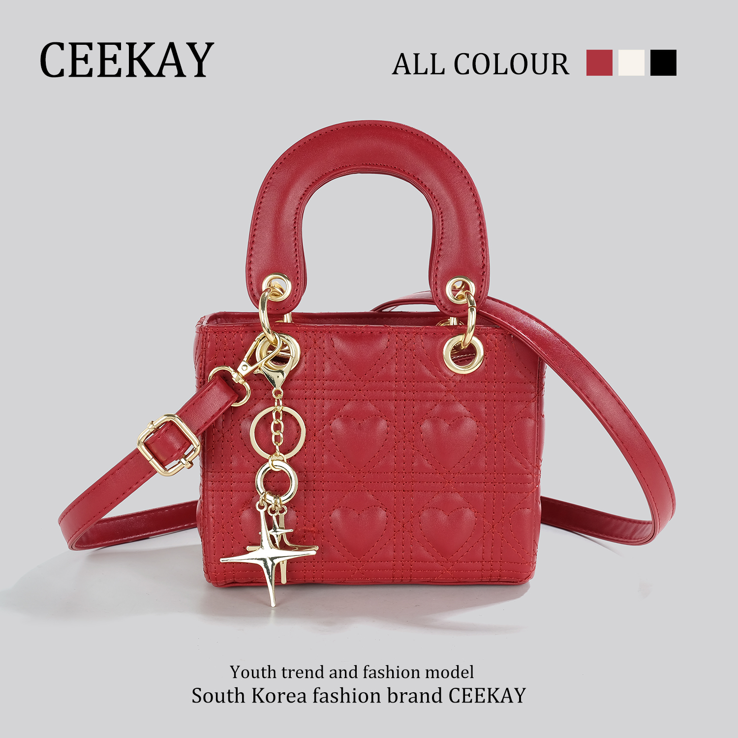 กระเป๋าผู้หญิงสวยๆ กระเป๋าสะพายข้างผู้หญิง กระเป๋าแบรนด์CEEKEY