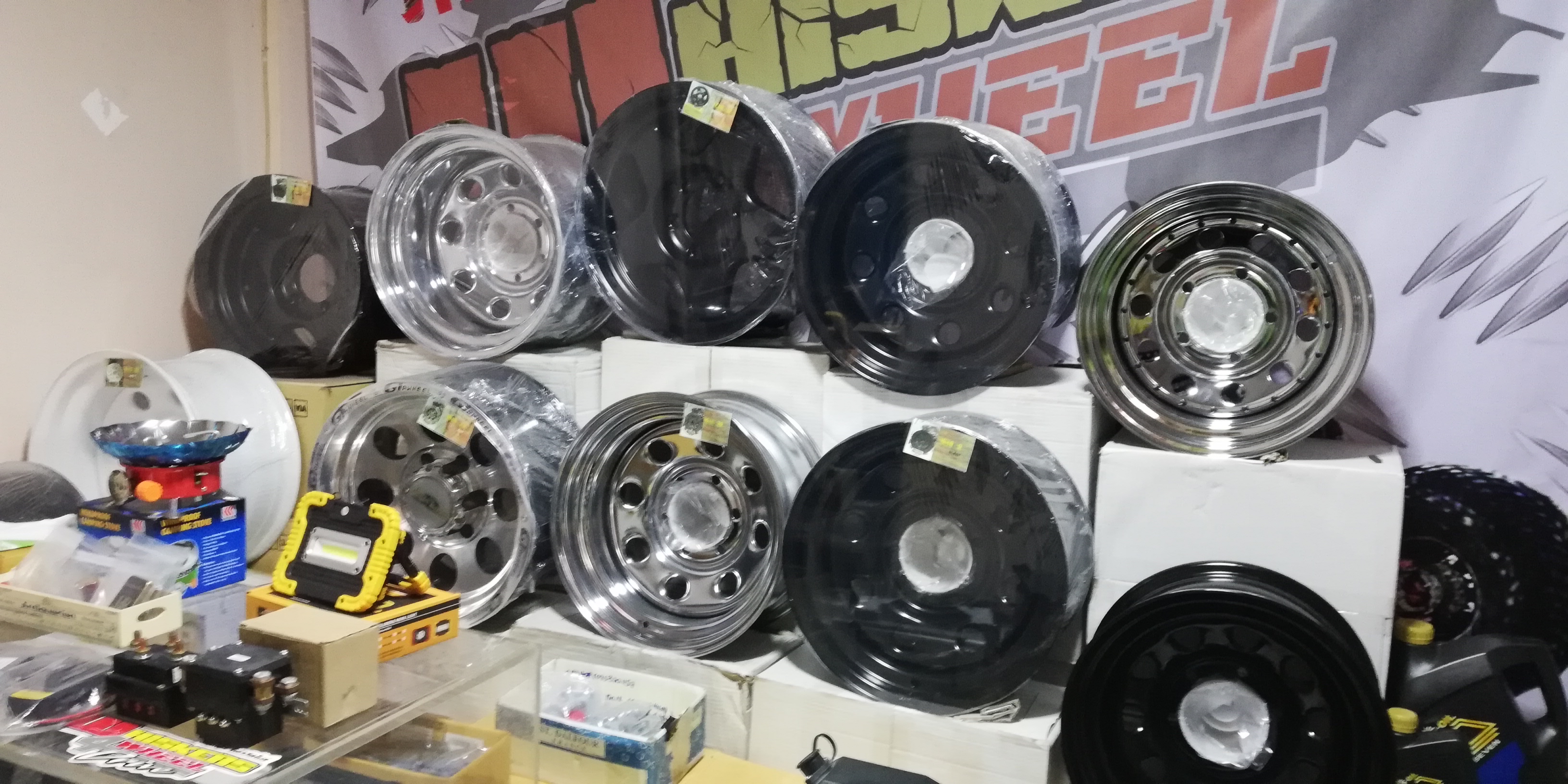 ล้อกระทะ 15x8 -30 โครเมี่ยม 5 รู 139.7