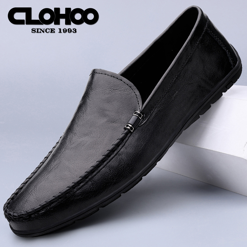 รองเท้าหนังผู้ชาย มีไซส์39-44 รองเท้าโลฟเฟอร์ชาย Slip-On Shoes มีขนาด39-44