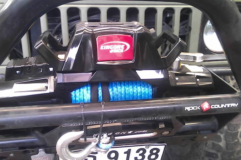 คิงวัน วินซ์ Kingone winch BULL-12.0 (12000Lbs) 5.4 ตัน รุ่นเชือก