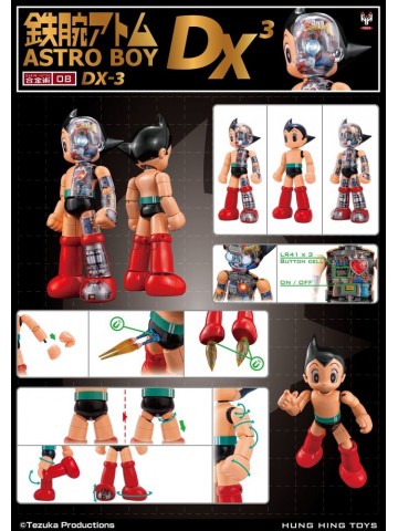 HUNG HING TOYS TZKA-008 ALLOY ACTION FIGURE ASTRO BOY MECHANICAL CLEAR DX 3.0 (30CM) ราคารวมค่าส่ง EMS แล้ว