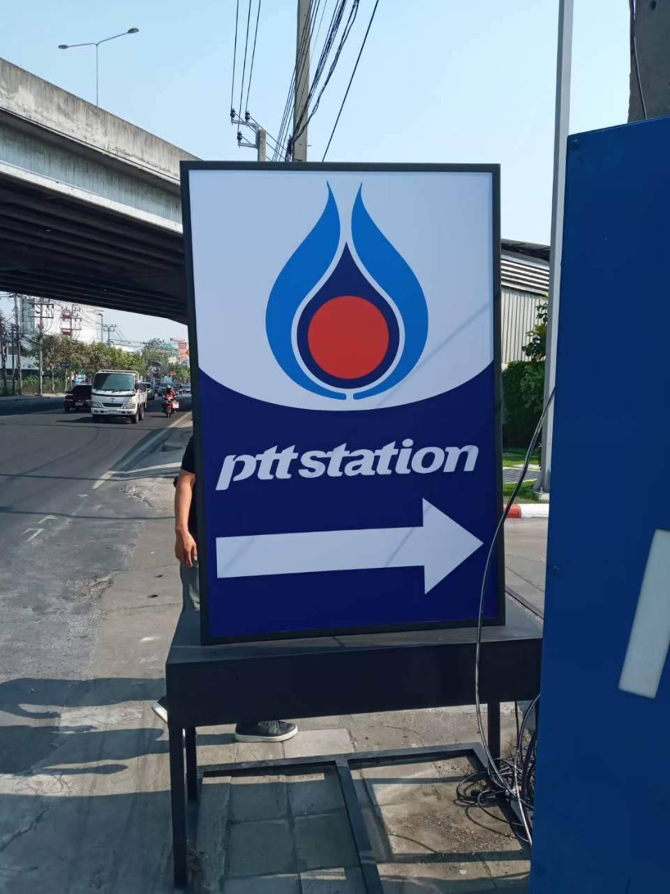 งานป้ายกล่องไฟ